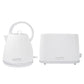 Westinghouse Kettle and Toaster Pack White Diamond 1.7L Kettle, 2 Slice Toaster