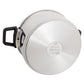 Westinghouse Pot and Pan Set 3 Piece Stainless Steel Nesting