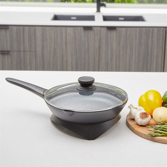 Westinghouse 26cm Skillet 1200W Tri-Leg Design with Pouring Spout-#product_category#- Distributed by: RVM under license