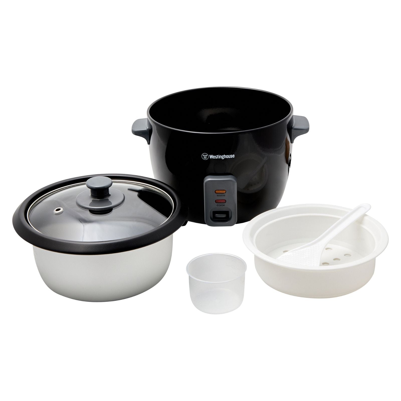 Westinghouse 5 Cup Rice Cooker Keep Warm Function westinghousesmallappliances