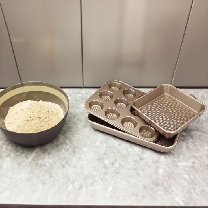 Westinghouse Baking Pan Set Carbon Steel Diamond Texture-#product_category#- Distributed by: RVM under license