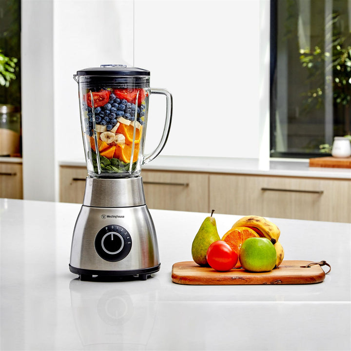 Westinghouse Blender 800W Turn Dial Control 1.8L Glass Jug-#product_category#- Distributed by: RVM under license