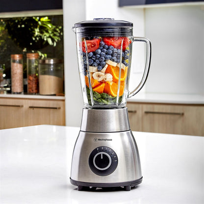 Westinghouse Blender 800W Turn Dial Control 1.8L Glass Jug-#product_category#- Distributed by:  under license