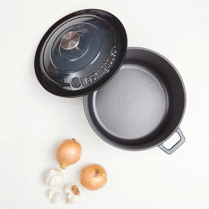 Westinghouse Cast Iron Pot 25cm Round Grey-#product_category#- Distributed by:  under license