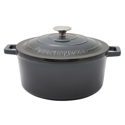 Westinghouse Cast Iron Pot 25cm Round Grey-#product_category#- Distributed by:  under license
