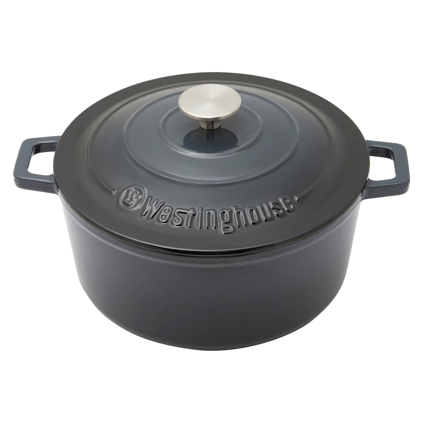 Westinghouse Cast Iron Pot 25cm Round Grey-#product_category#- Distributed by:  under license