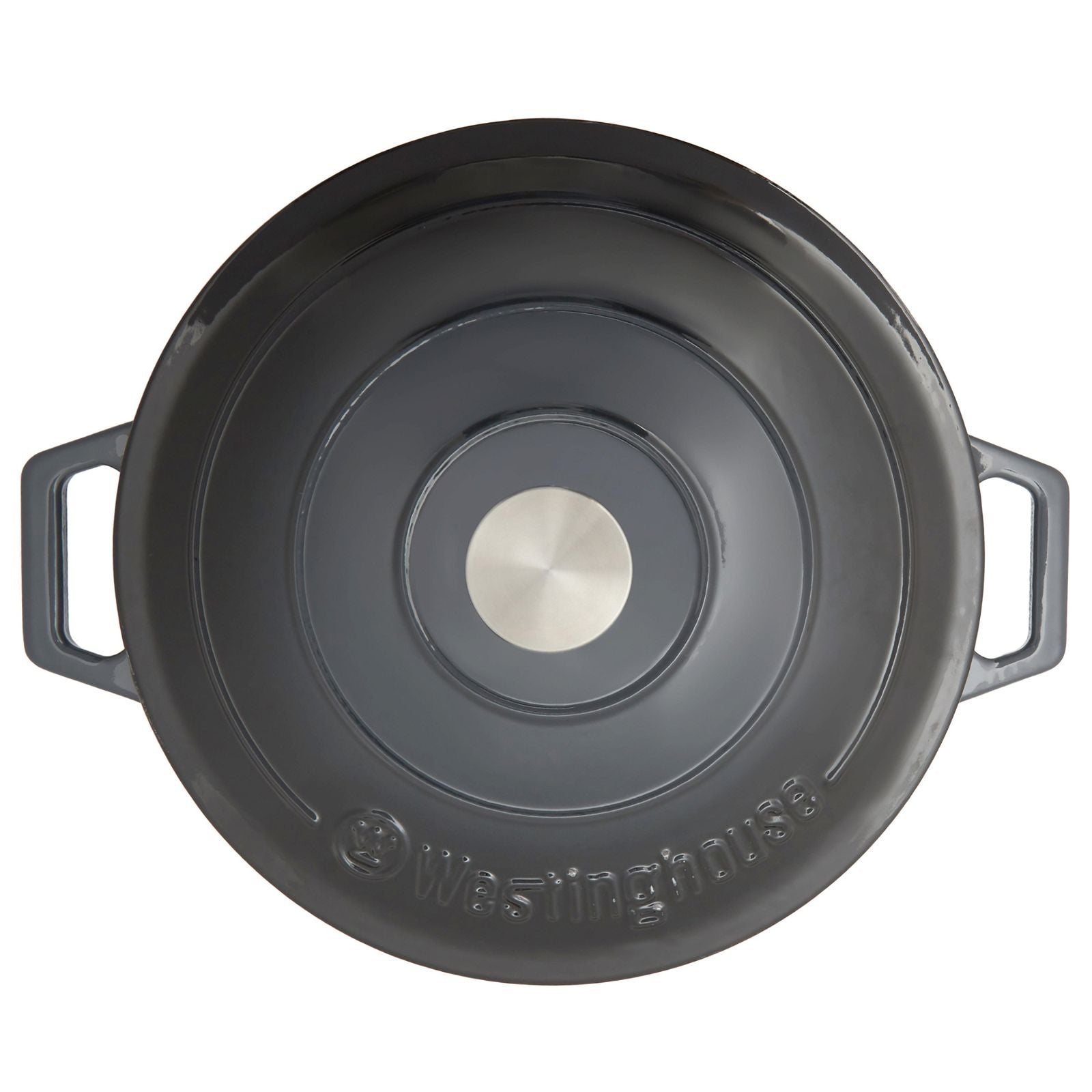 Westinghouse Cast Iron Pot 30cm Shallow Grey-#product_category#- Distributed by:  under license