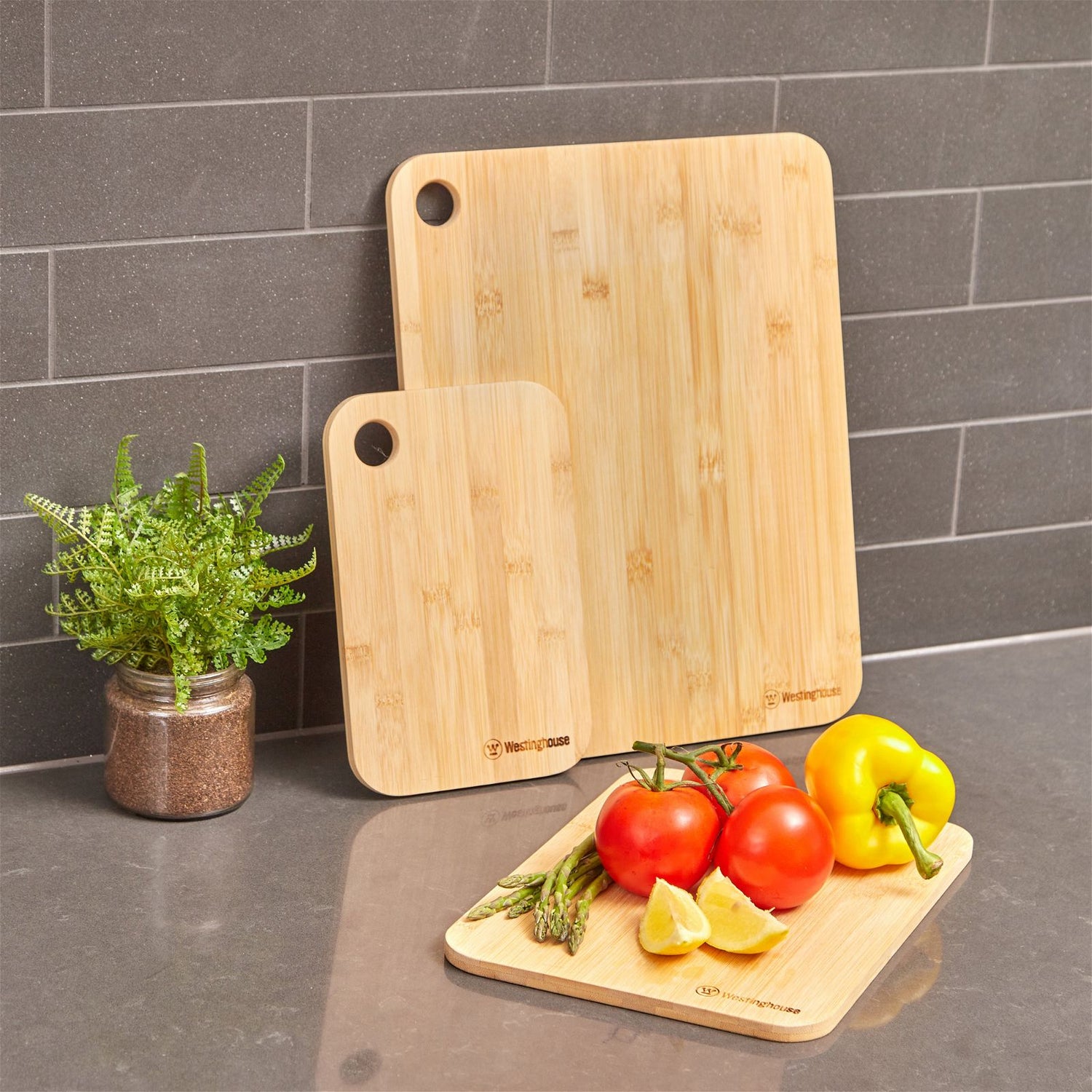 Westinghouse Chopping Board Set 3 Piece Bamboo-#product_category#- Distributed by: RVM under license