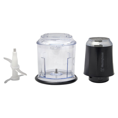 Westinghouse Food Chopper 600ML Black-#product_category#- Distributed by:  under license