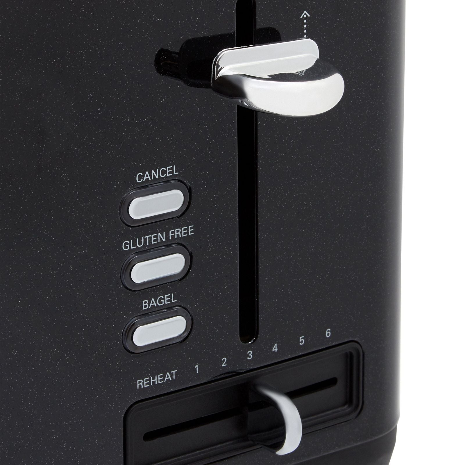 Westinghouse Four Slice Black Stainless Steel Toaster-#product_category#- Distributed by:  under license