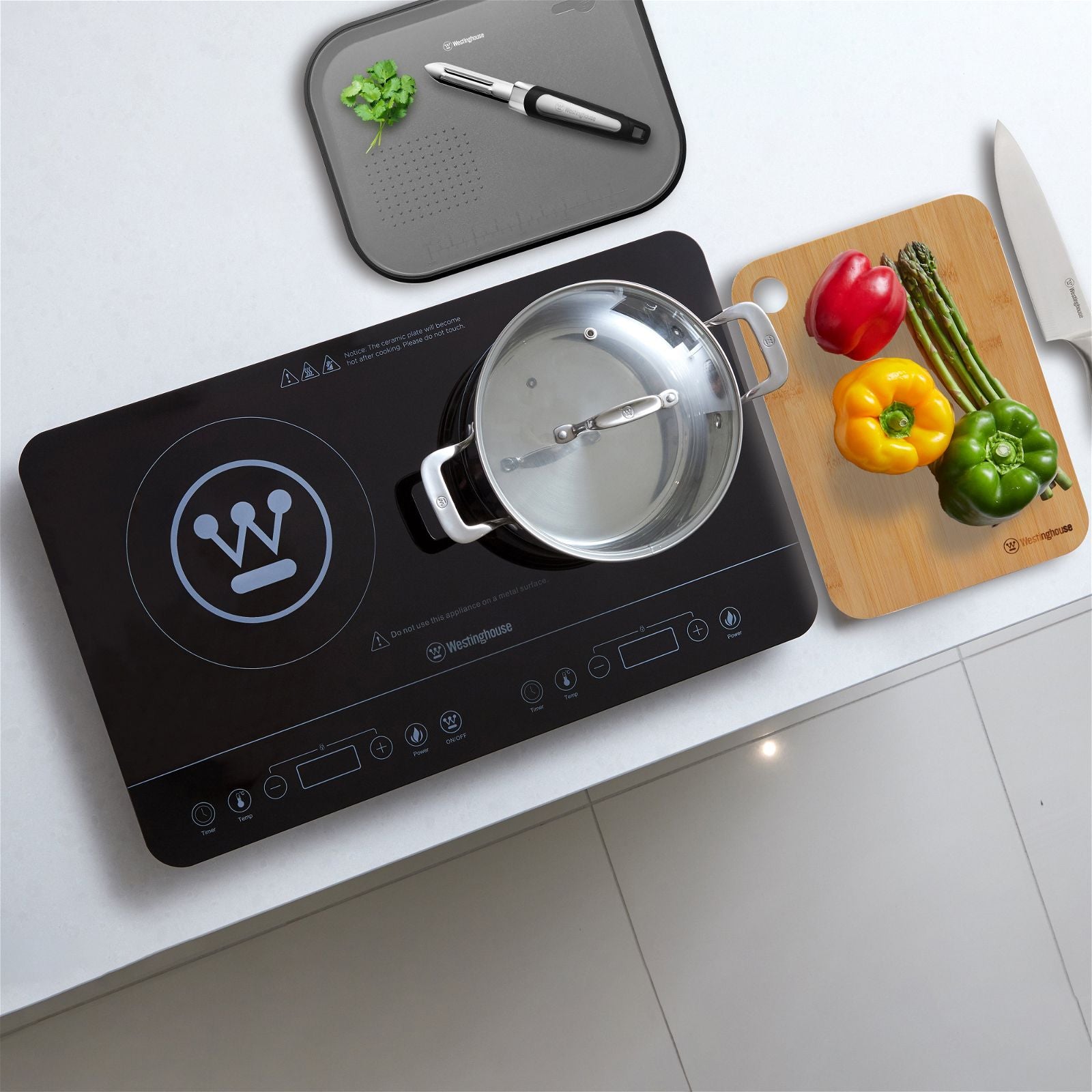 Westinghouse Induction Cooktop 2400W Double