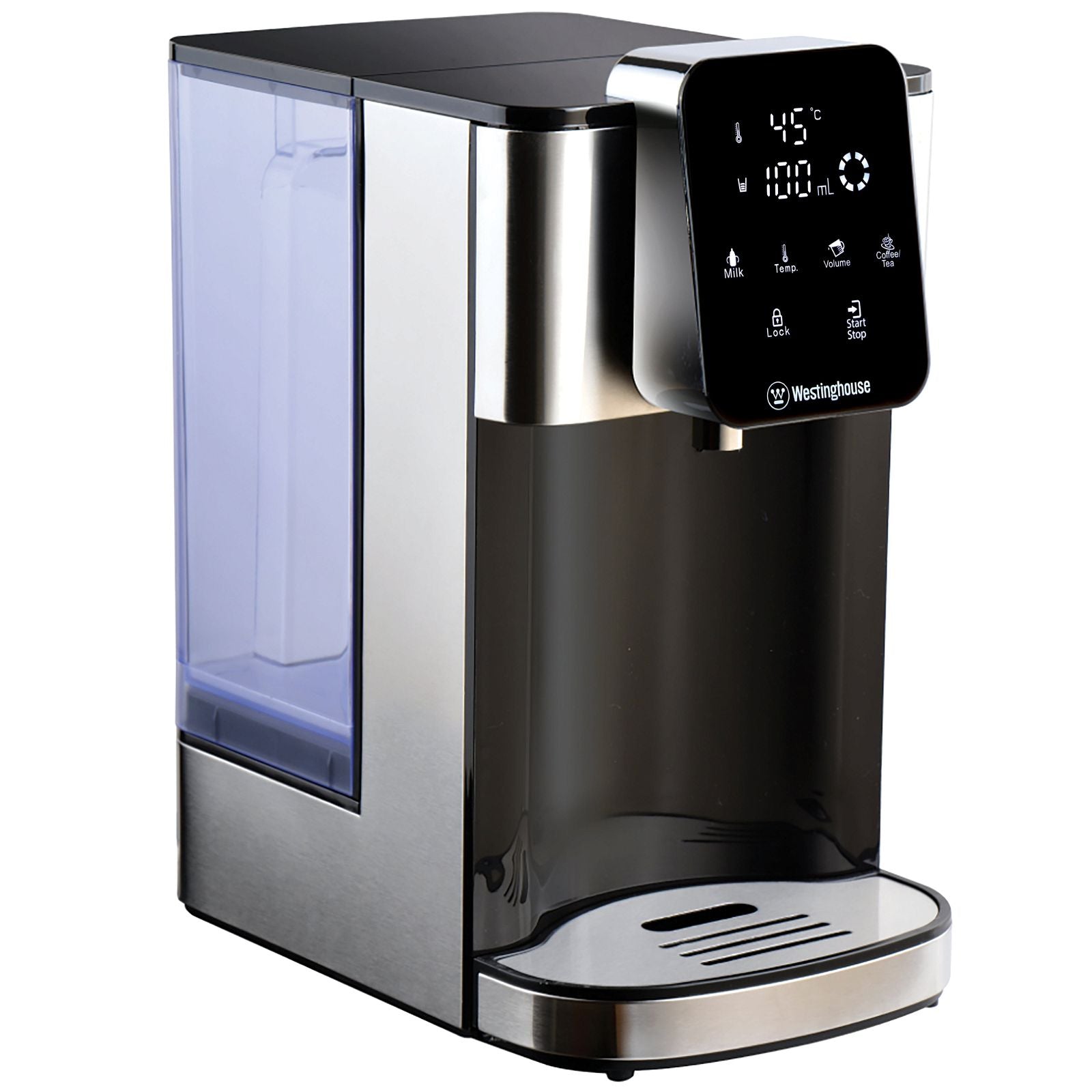 Westinghouse Instant Hot Water Dispenser 4L Removable Jug Stainless Steel-#product_category#- Distributed by:  under license