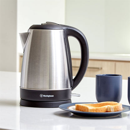 Westinghouse Kettle 1.7L Basics Stainless Steel-#product_category#- Distributed by:  under license