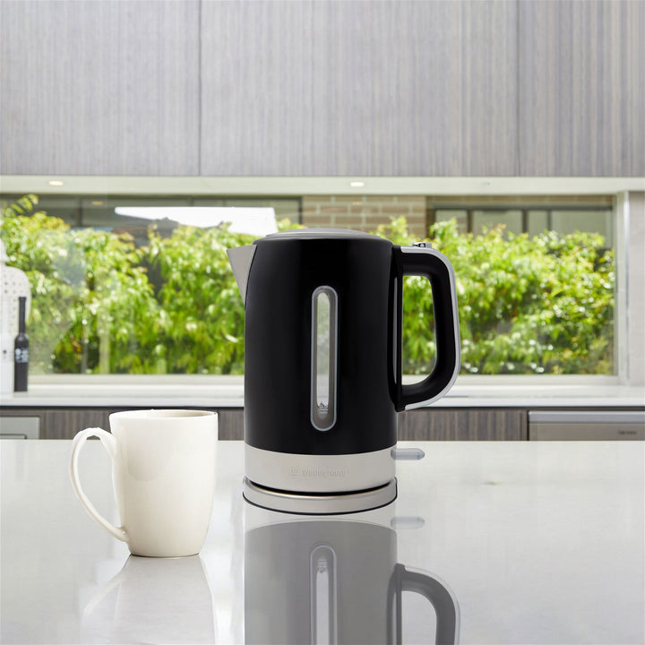 Westinghouse Kettle 1.7L Black Stainless Steel-#product_category#- Distributed by: RVM under license