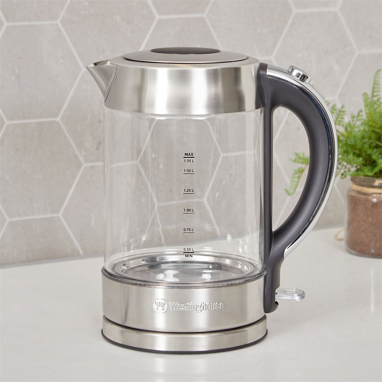 Westinghouse Kettle 1.7L Glass-#product_category#- Distributed by: RVM under license