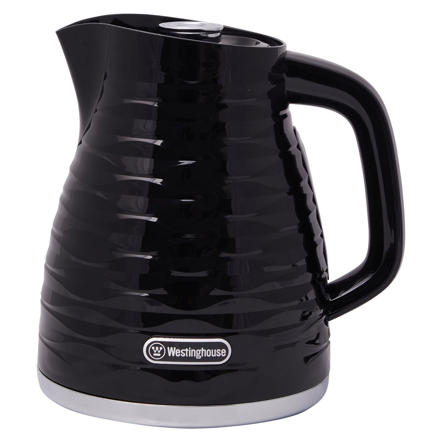 Westinghouse Kettle and Toaster Pack Black Silver 1.7L Kettle, 4 Slice Toaster-#product_category#- Distributed by:  under license