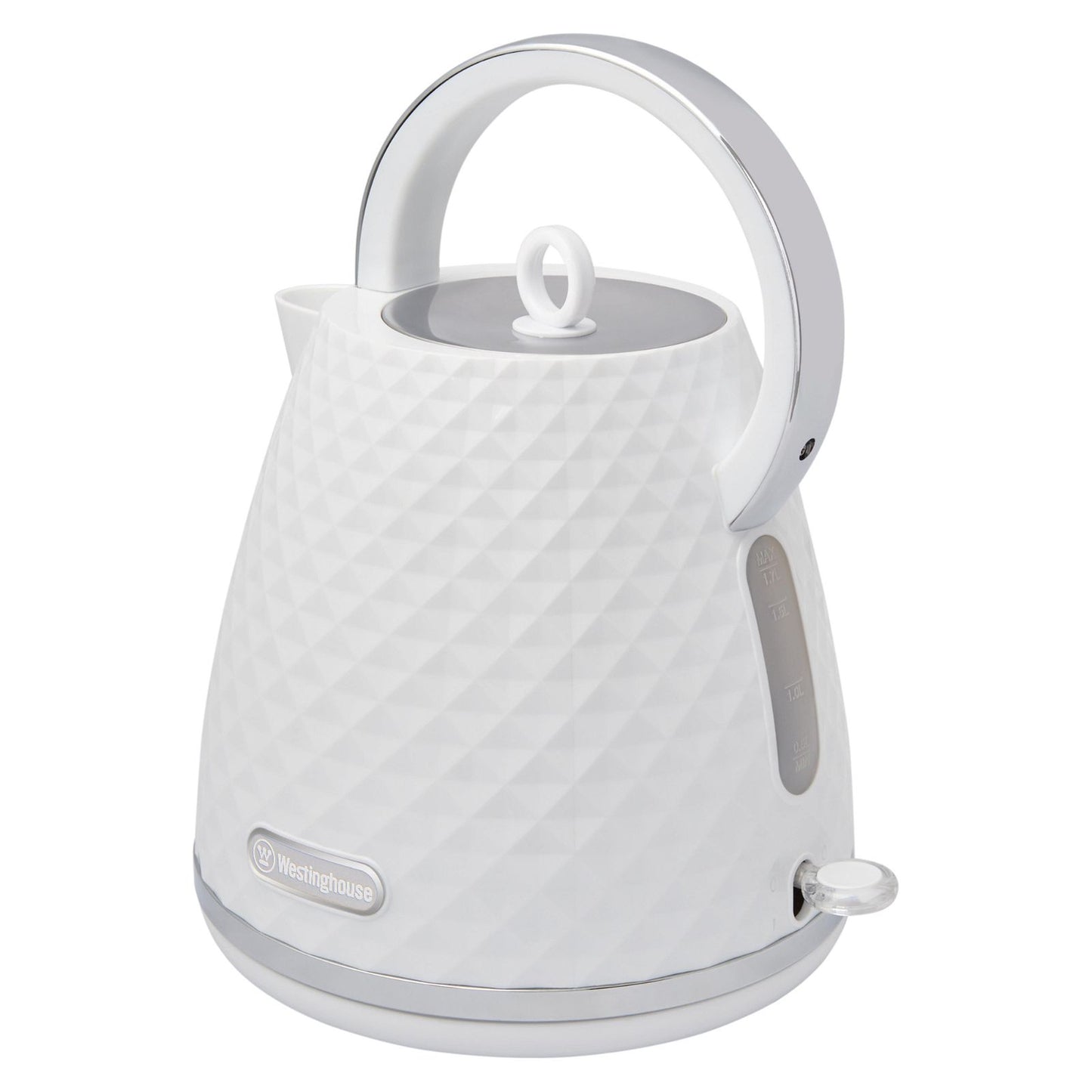 Westinghouse Kettle and Toaster Pack White Diamond 1.7L Kettle, 2 Slice Toaster -  -  