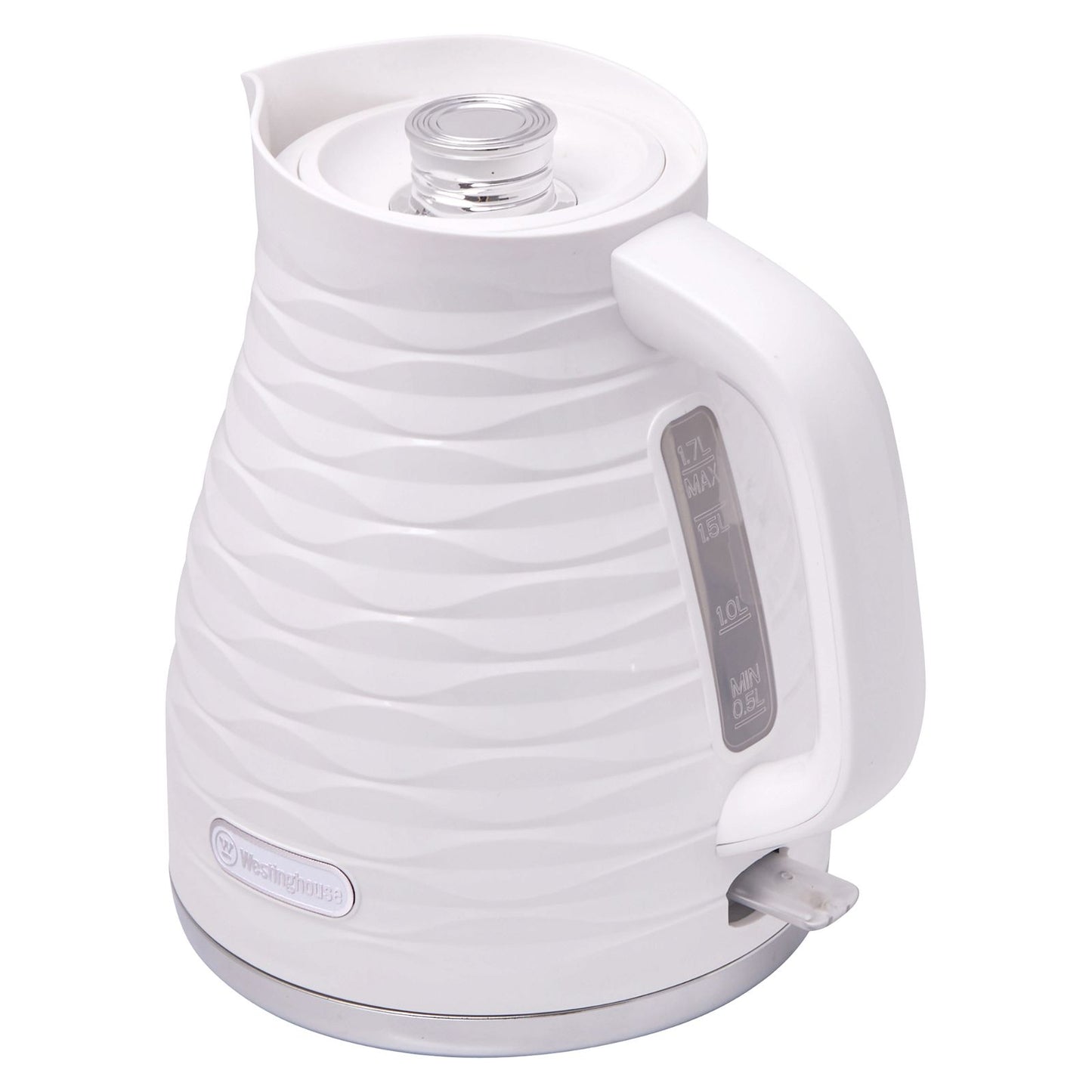 Westinghouse Kettle and Toaster Pack White Silver 1.7L Kettle, 4 Slice Toaster -  -  