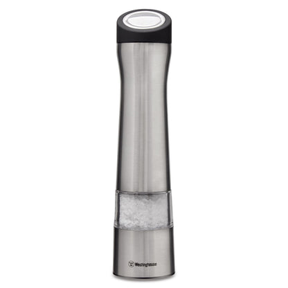 Westinghouse Salt and Pepper Mill Pair Electric Stainless Steel Deluxe -  -  