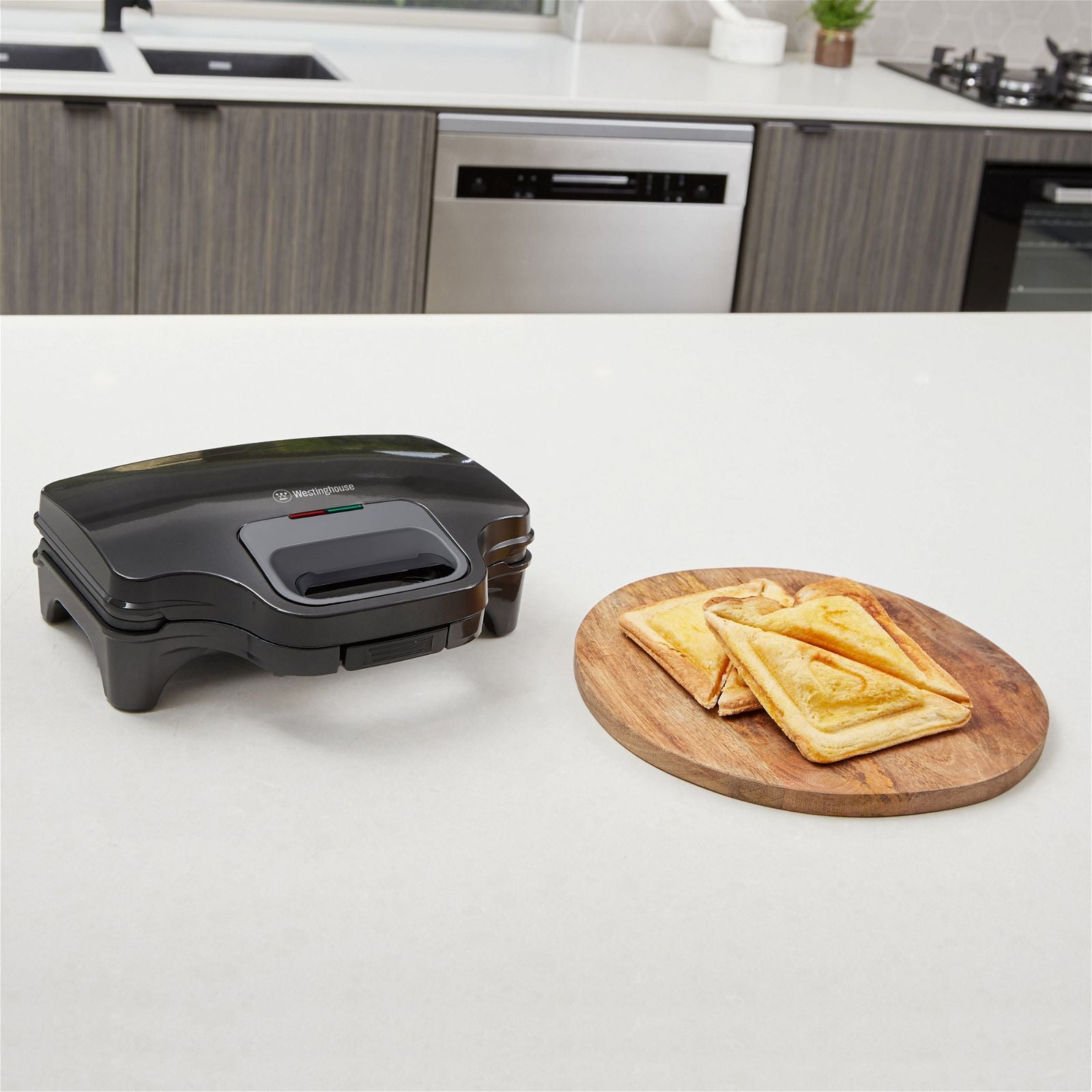 Westinghouse Sandwich Maker 2 Slice Deep Fill -  -  