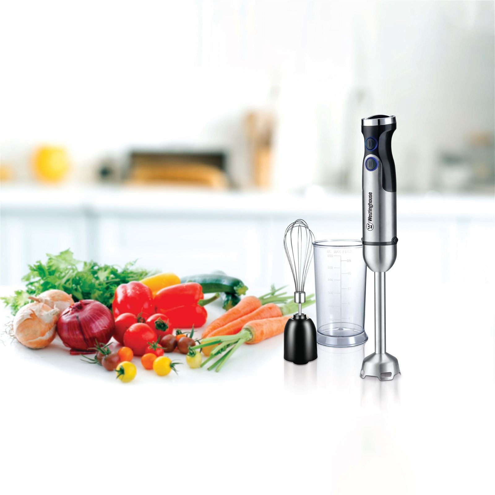 Westinghouse Stick Mixer 1200W Stainless Steel -  -  