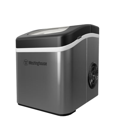 Westinghouse Ice Maker –  12kg, 1.3L, Portable Stainless Steel Countertop Machine