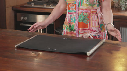 Westinghouse Portable Silicone Food Warmer, Heat Mat 400W Black